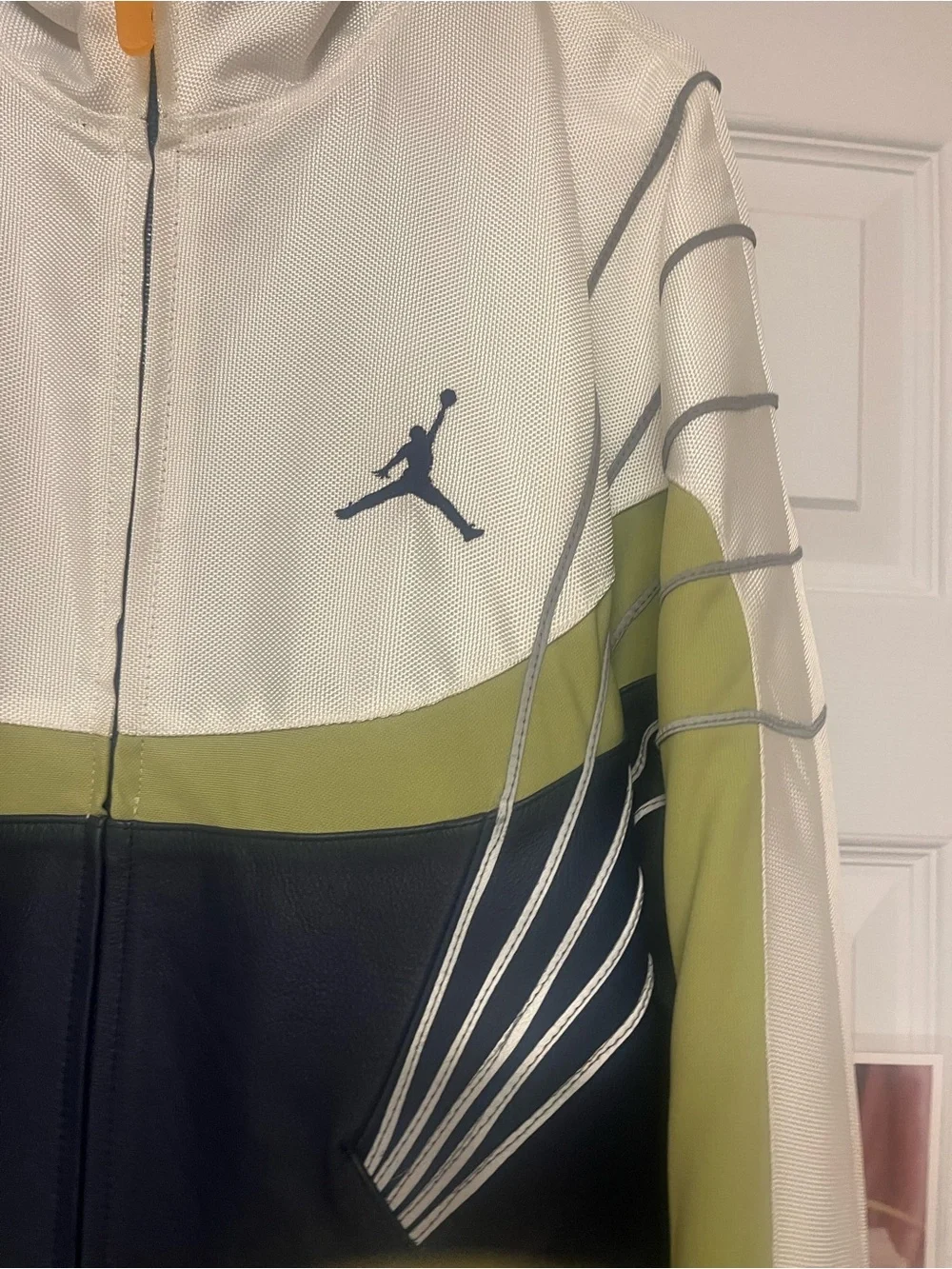 Vintage Jordan Brand Leather Motorsport Motorsport Riding Jacket